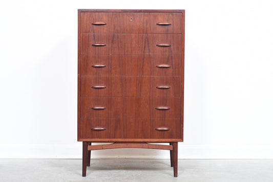 1960s teak chest of drawers