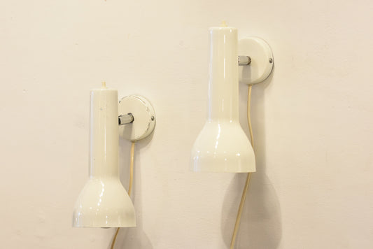 Pair of 1960s Danish wall lights