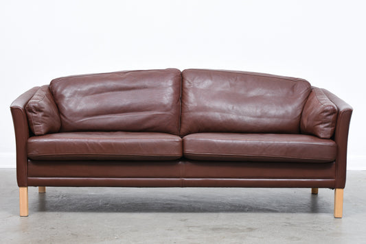 Two available: Two and a half seat sofa by Mogens Hansen