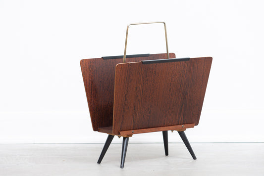 1960s rosewood magazine stand