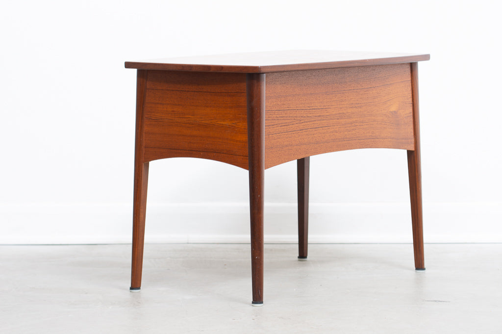 1960s teak coffee table with storage