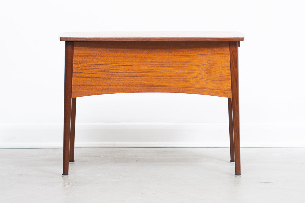 1960s teak coffee table with storage