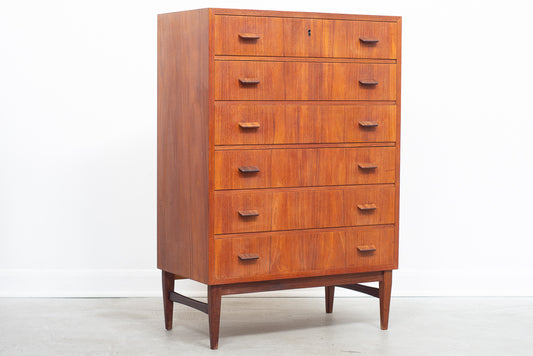 Danish teak chest of drawers