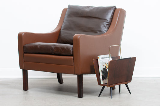 Leather club chair by G. Thams