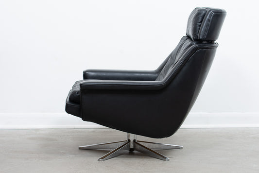 Leather lounger by Werner Langenfeld