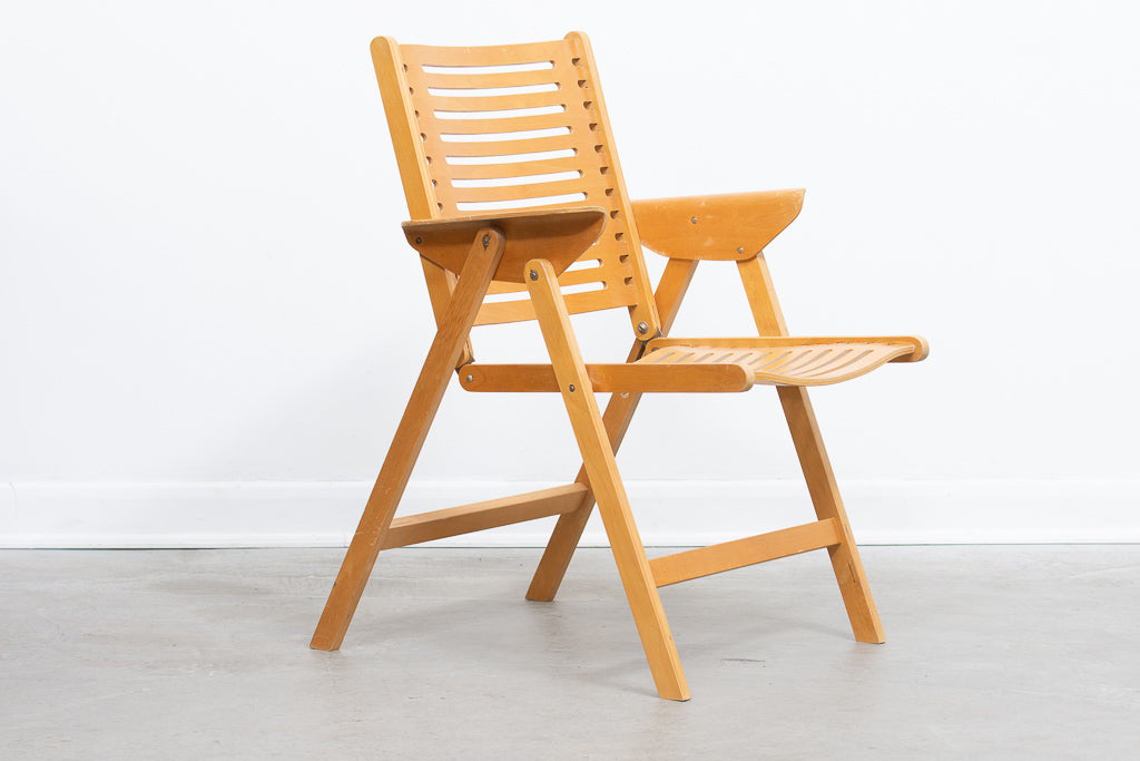 One left: Folding 'Rex' chairs by Niko Kralj