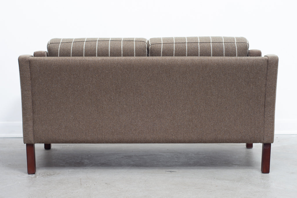 Two seat wool sofa by Vemb