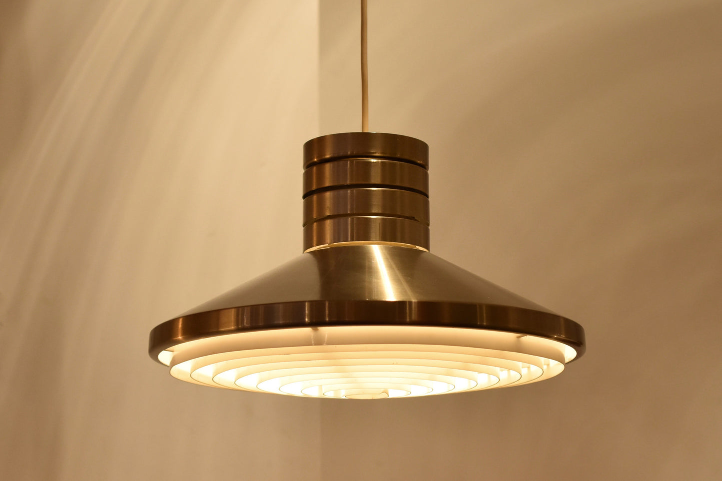 Chrome ceiling light by Vitrika