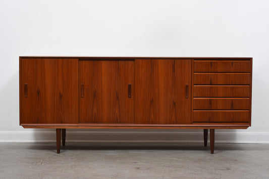 1960s Danish teak sideboard