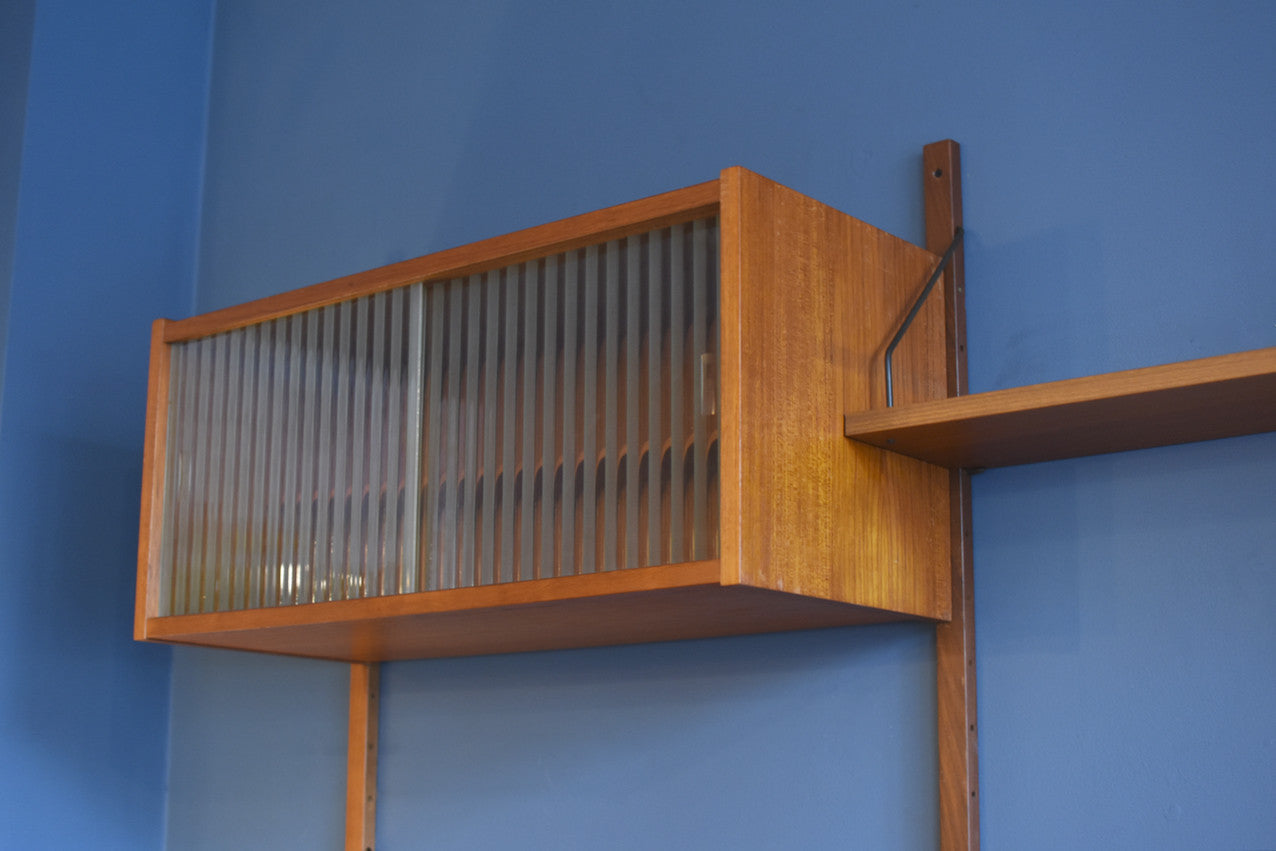 Just in: Modular storage system in teak