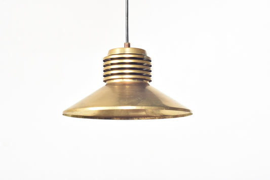 Small brass ceiling light