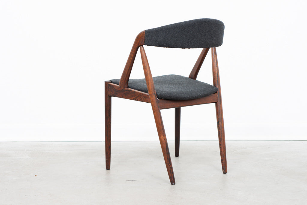 Two available: Rosewood dining chair by Kai Kristiansen