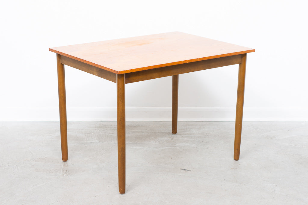 Vintage kitchen table / desk in teak