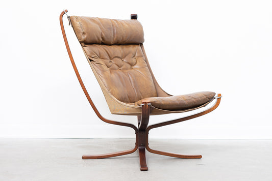 High back Falcon chair by Sigurd Ressel