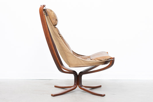 High back Falcon chair by Sigurd Ressel