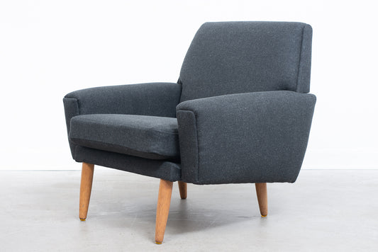 1960s Danish wool lounger