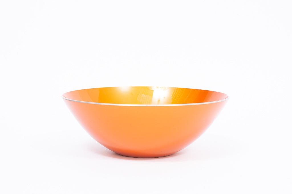 Aluminium bowl by Emalox - Orange