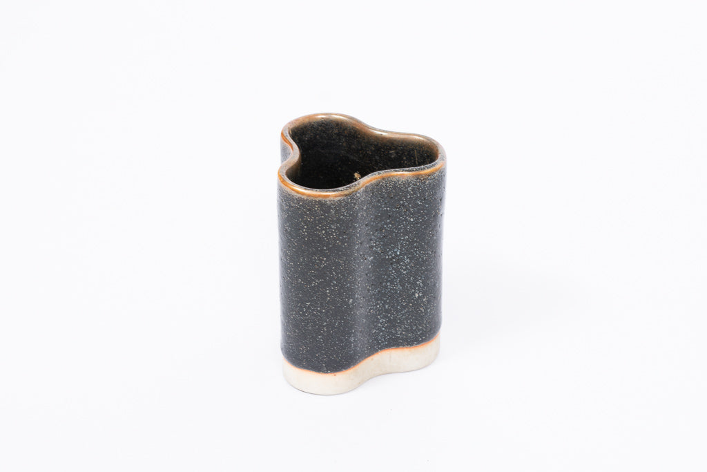 Ceramic bud vase by Tue Poulsen for Knabstrup
