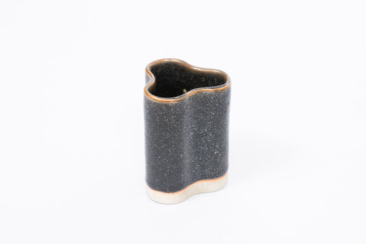 Ceramic bud vase by Tue Poulsen for Knabstrup