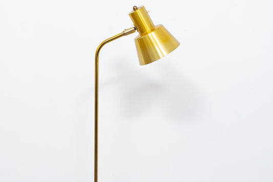 1960s brass floor lamp