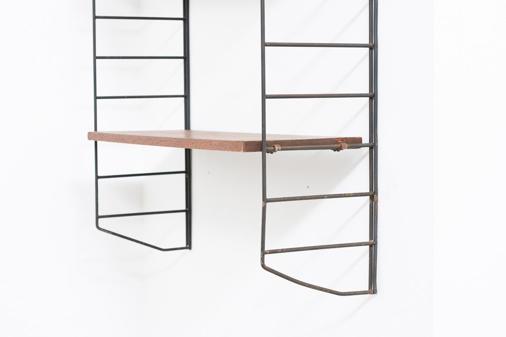Bay of two Ladderax shelves