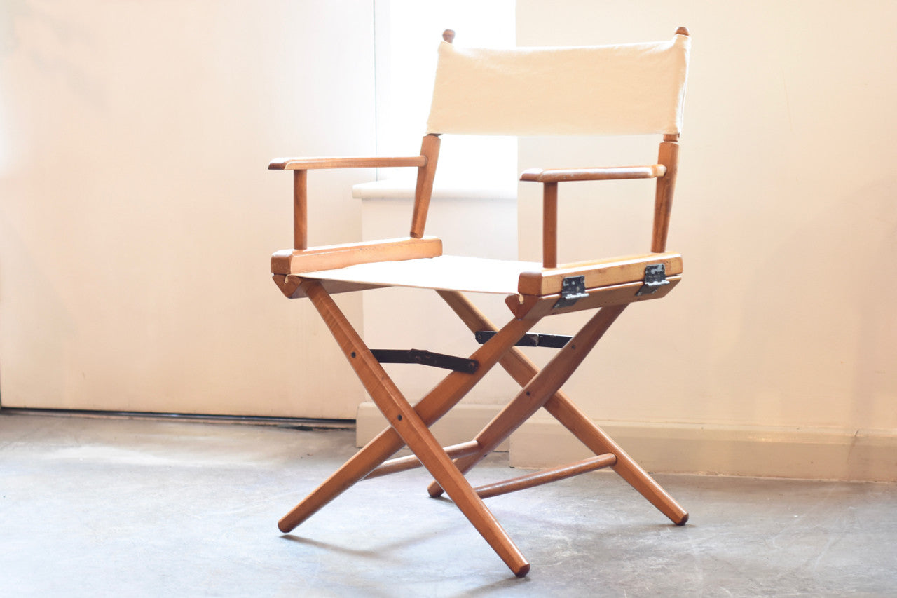 Just in: Folding director's chair