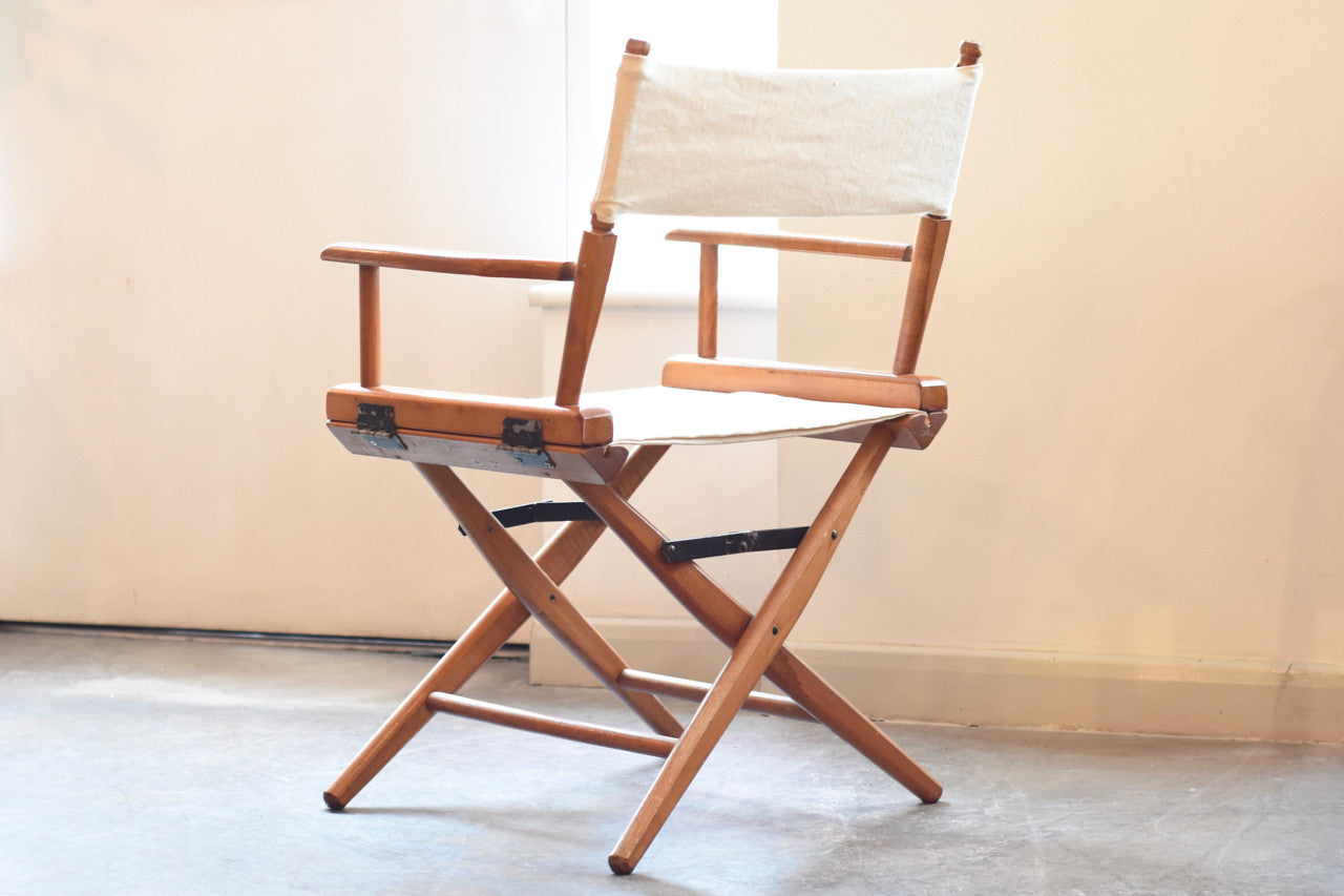 Just in: Folding director's chair