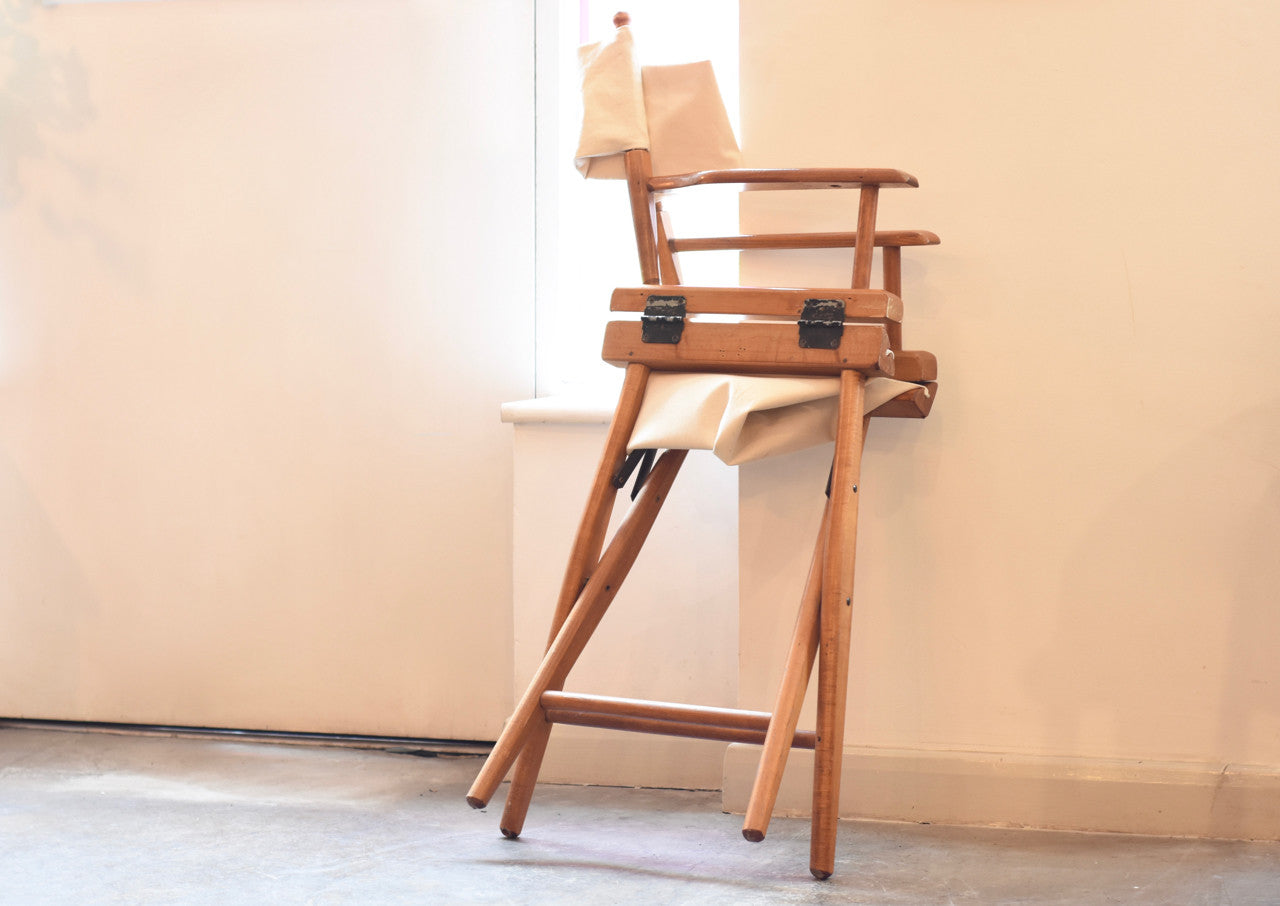 Just in: Folding director's chair