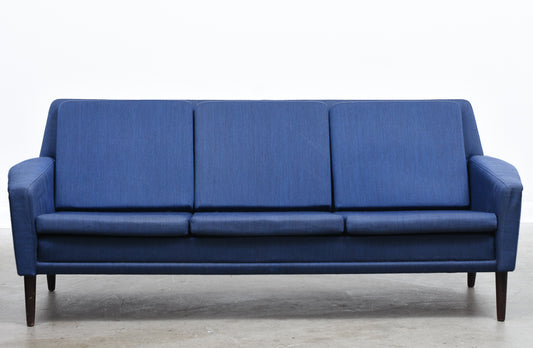 1960s Danish three seat sofa