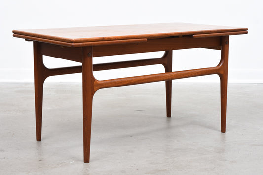 1960s extending teak coffee table