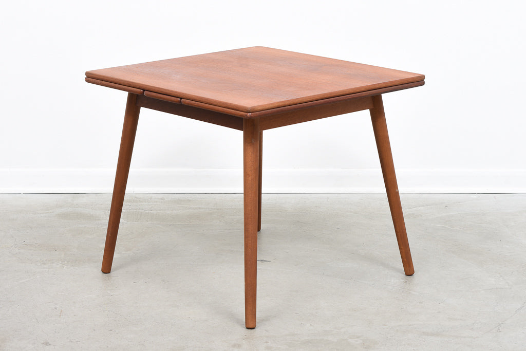 Teak extending dining table by Poul Volther