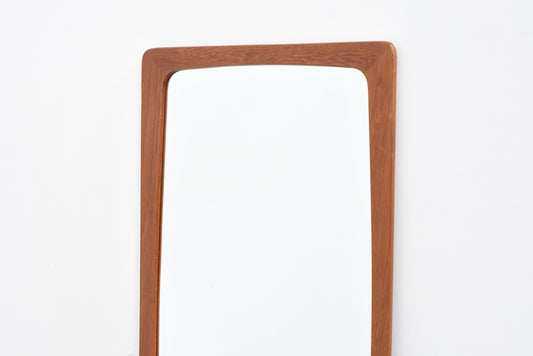 1960s rectangular teak mirror