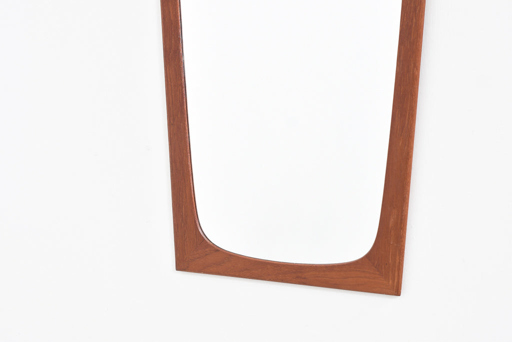 Mid-sized teak mirror no. 1