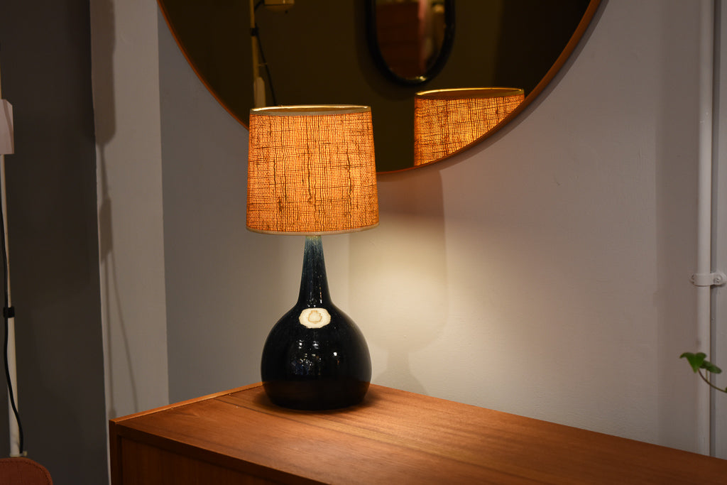 Ceramic table lamp by Palshus