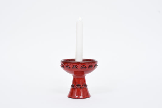 Vintage Italian ceramic candle holder