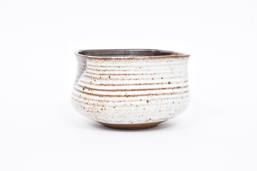 Squared stoneware bowl by Jørgen Finn Petersen