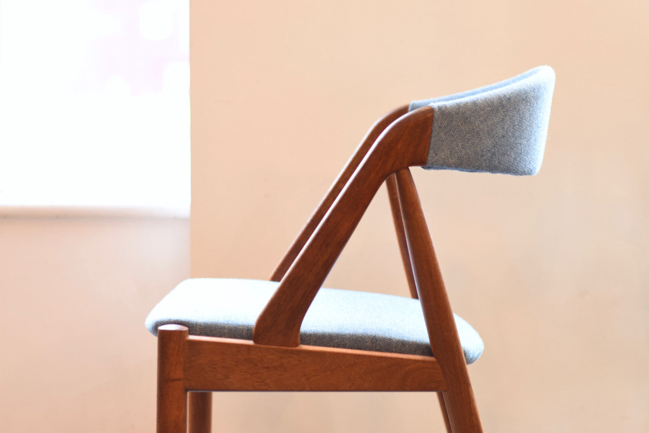 Two available: Teak dining chair by Kai Kristiansen