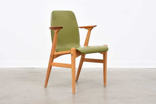 Teak + oak armchair by Markaryd