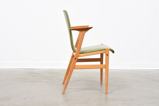 Teak + oak armchair by Markaryd