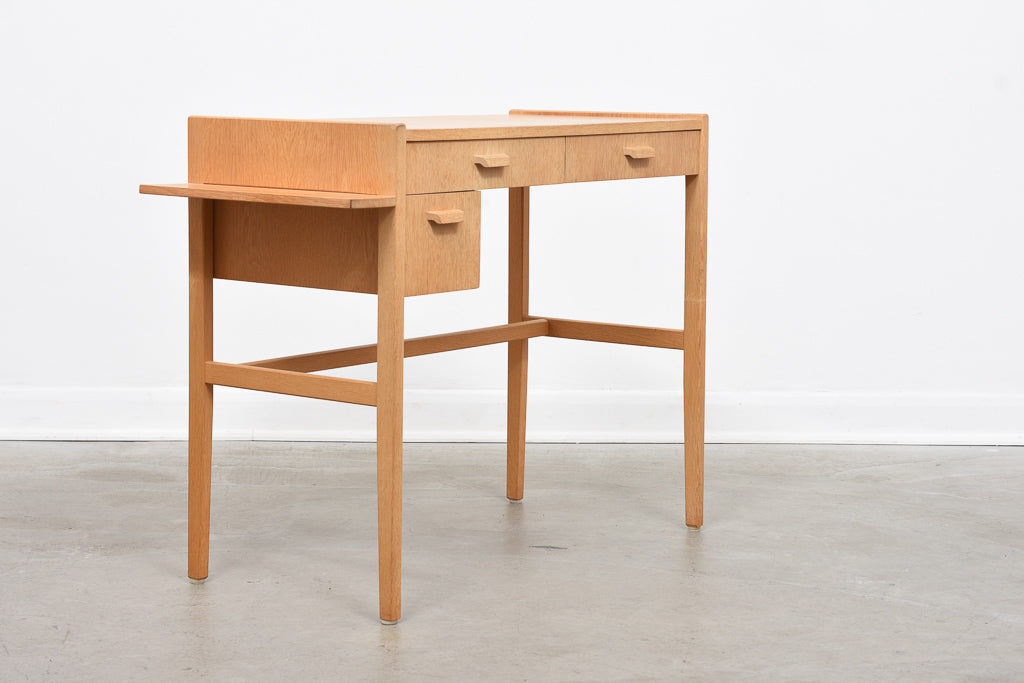 Oak beauty desk by Nordiska Kompaniet