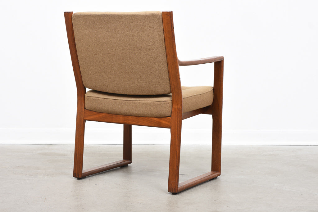 Teak arm chair by J.O. Carlsson