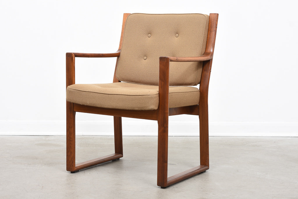 Teak arm chair by J.O. Carlsson