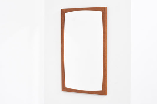 Teak mirror by Aksel Kjaersgaard