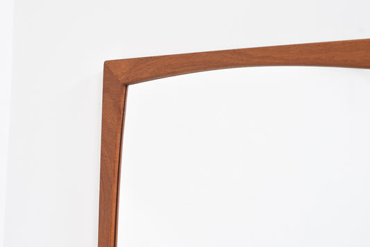 Teak mirror by Aksel Kjaersgaard