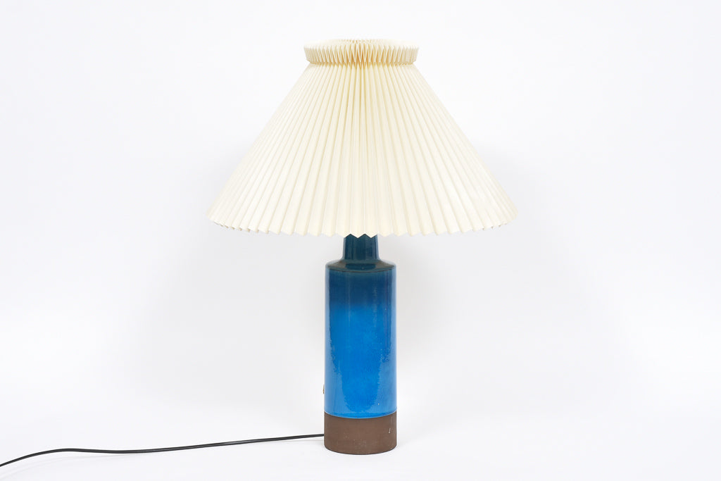 Ceramic table lamp by Knabstrup