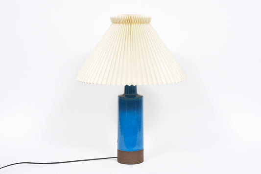 Ceramic table lamp by Knabstrup