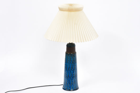 Stoneware table lamp by Nils Kähler