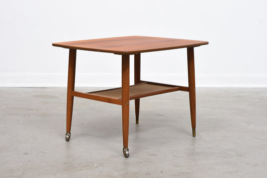 1950s teak trolley table