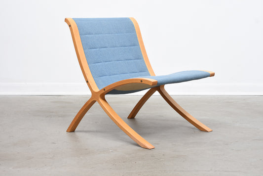 Two available: X chairs by Peter Hvidt & Orla Molgård Nielsen