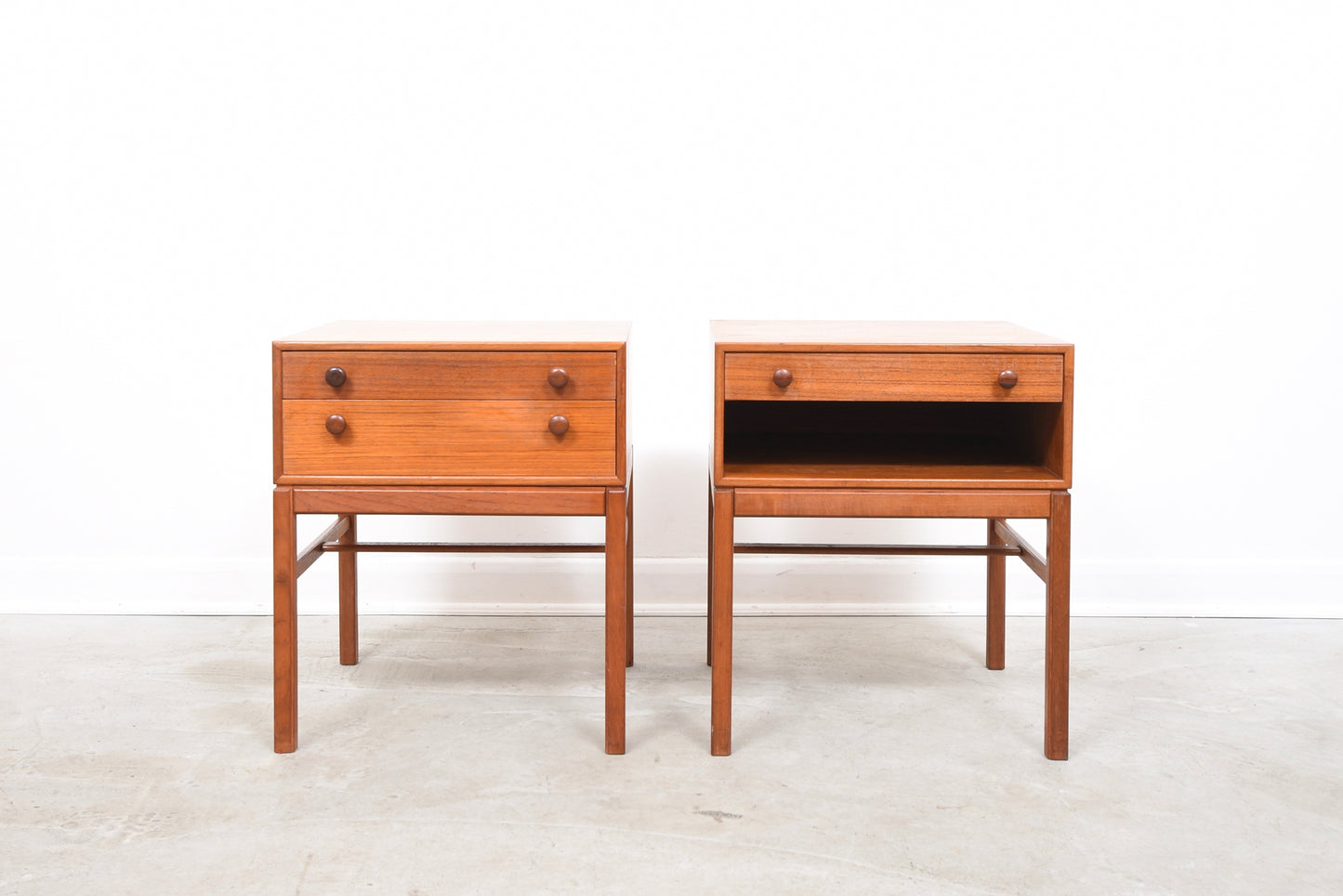 Pair of bedside tables by Tingströms